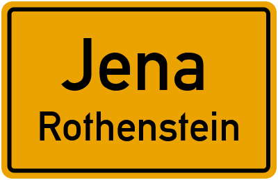 Straßenverzeichnis Jena Rothenstein