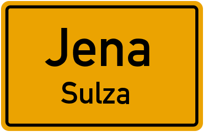 Straßenverzeichnis Jena Sulza