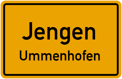 Straßenverzeichnis Jengen Ummenhofen