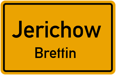 Straßenverzeichnis Jerichow Brettin