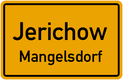 Straßenverzeichnis Jerichow Mangelsdorf
