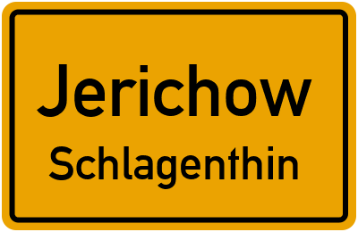 Straßenverzeichnis Jerichow Schlagenthin