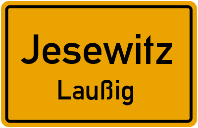Straßenverzeichnis Jesewitz Laußig