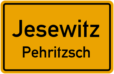 Straßenverzeichnis Jesewitz Pehritzsch