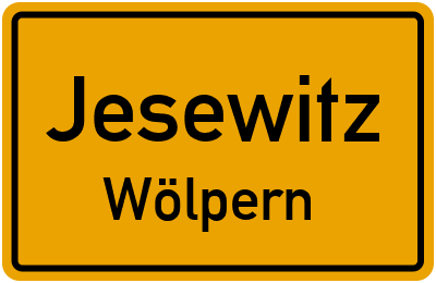 Straßenverzeichnis Jesewitz Wölpern