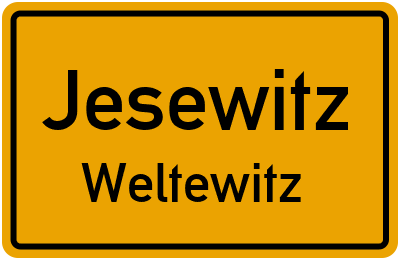 Straßenverzeichnis Jesewitz Weltewitz
