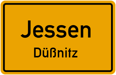 Straßenverzeichnis Jessen Düßnitz
