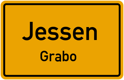 Straßenverzeichnis Jessen Grabo