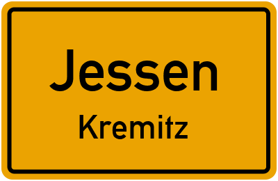 Straßenverzeichnis Jessen Kremitz