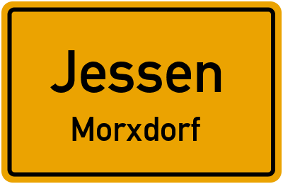 Straßenverzeichnis Jessen Morxdorf