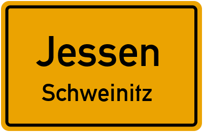 Straßenverzeichnis Jessen Schweinitz