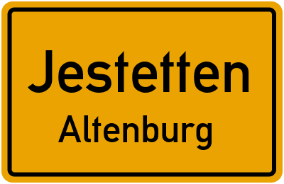Ortsschild Jestetten Altenburg