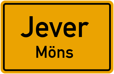 Straßenverzeichnis Jever Möns