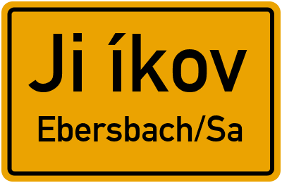 Straßenverzeichnis Jiříkov Ebersbach/Sa.