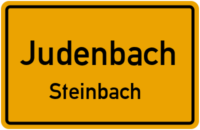 Straßenverzeichnis Judenbach Steinbach