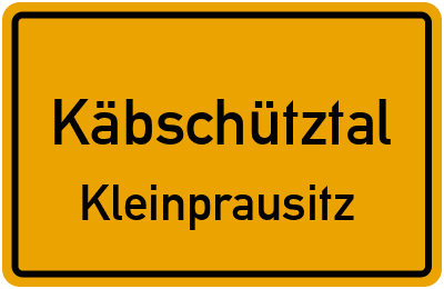 Straßenverzeichnis Käbschütztal Kleinprausitz