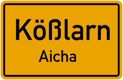 Straßenverzeichnis Kößlarn Aicha