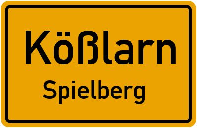 Straßenverzeichnis Kößlarn Spielberg