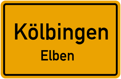 Straßenverzeichnis Kölbingen Elben