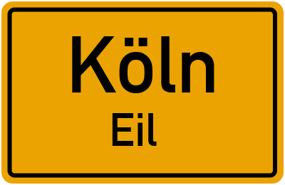 Straßenverzeichnis Köln Eil