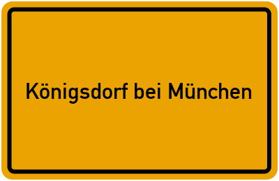 Branchenbuch Königsdorf bei München, Bayern