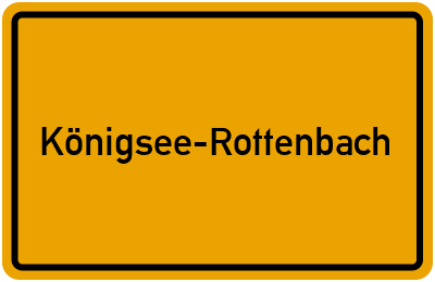 Branchenbuch Königsee-Rottenbach, Thüringen
