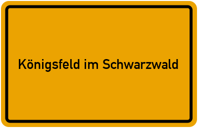 onlinestreet Branchenbuch für Königsfeld im Schwarzwald
