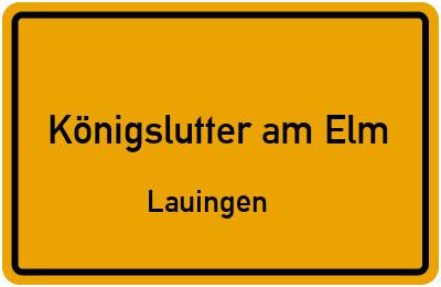 Straßenverzeichnis Königslutter am Elm Lauingen