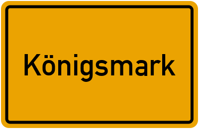 Königsmark in Sachsen-Anhalt