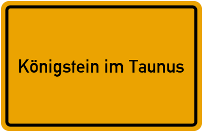 Königstein im Taunus in Hessen