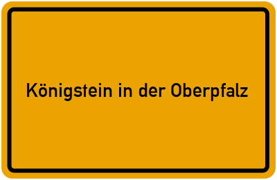 Branchenbuch Königstein in der Oberpfalz, Bayern