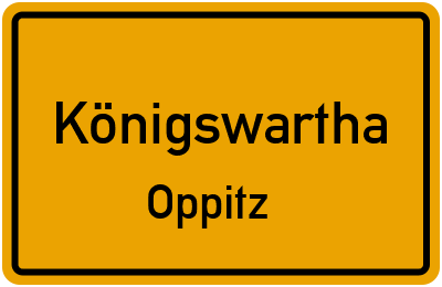 Straßenverzeichnis Königswartha Oppitz