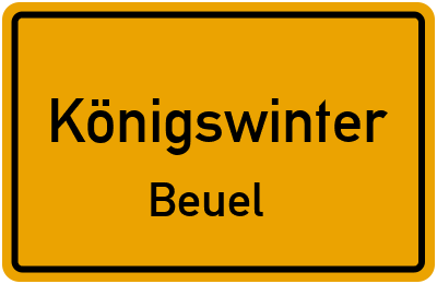Straßenverzeichnis Königswinter Beuel