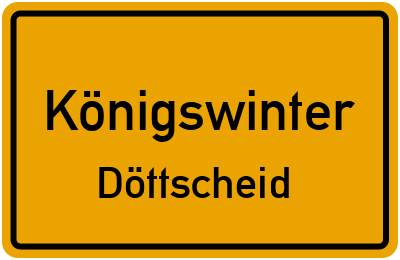 Straßenverzeichnis Königswinter Döttscheid