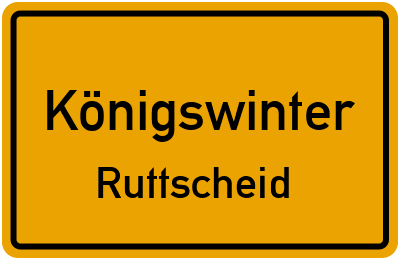 Straßenverzeichnis Königswinter Ruttscheid