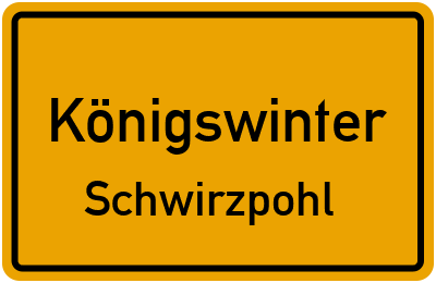 Straßenverzeichnis Königswinter Schwirzpohl