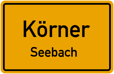 Straßenverzeichnis Körner Seebach