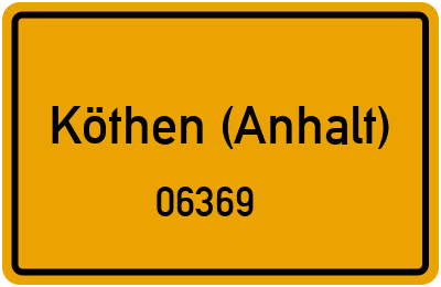 06369 Köthen (Anhalt)