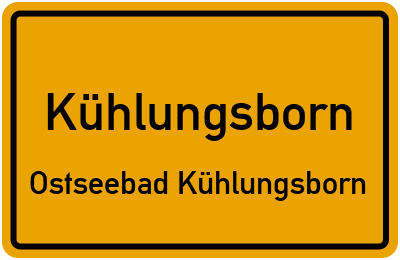Straßenverzeichnis Kühlungsborn Ostseebad Kühlungsborn
