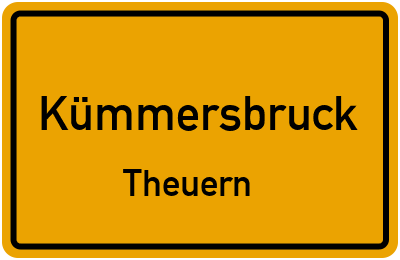 Straßenverzeichnis Kümmersbruck Theuern