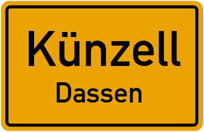 Straßenverzeichnis Künzell Dassen