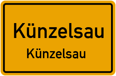Straßenverzeichnis Künzelsau Künzelsau
