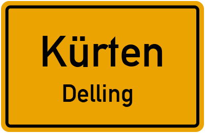 Straßenverzeichnis Kürten Delling