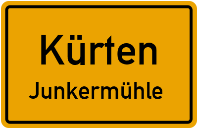Straßenverzeichnis Kürten Junkermühle
