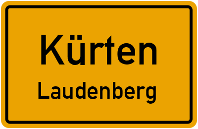 Straßenverzeichnis Kürten Laudenberg