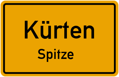 Straßenverzeichnis Kürten Spitze