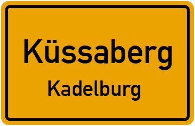 Straßenverzeichnis Küssaberg Kadelburg