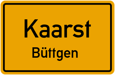 Straßenverzeichnis Kaarst Büttgen