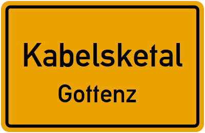 Straßenverzeichnis Kabelsketal Gottenz