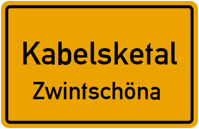 Straßenverzeichnis Kabelsketal Zwintschöna